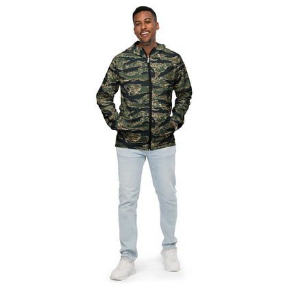 All-Terrain Tiger Stripe OPFOR Vietnam CAMO Men’s windbreaker - Mens Windbreaker