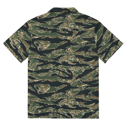 All-Terrain Tiger Stripe OPFOR Vietnam CAMO Unisex button shirt - Button Shirt