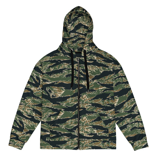 All-Terrain Tiger Stripe OPFOR Vietnam CAMO Unisex zip hoodie - Zip Hoodie