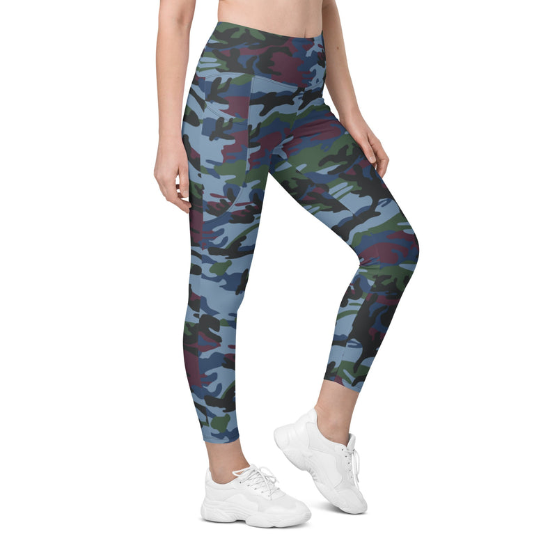 Allied Expedition CAMO Womens Leggings with Pockets - 2XS - Women