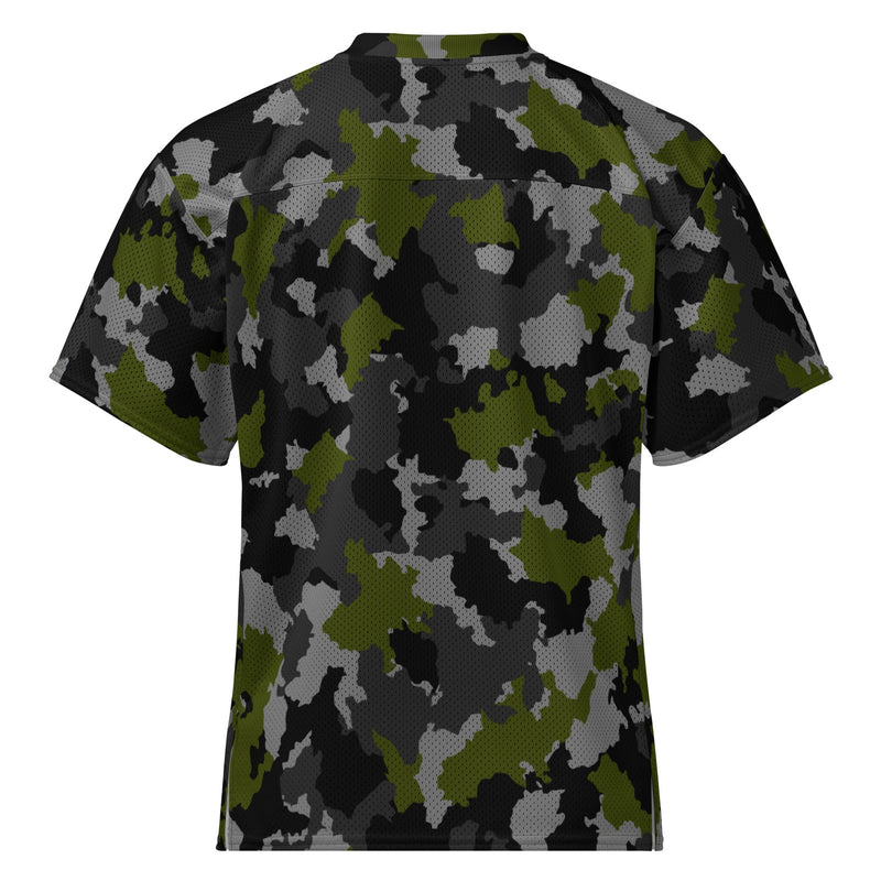 Alpha Jungle CAMO Unisex American Football Jersey
