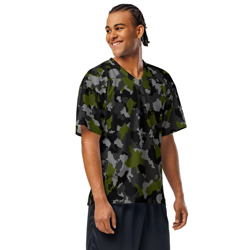 Alpha Jungle CAMO Unisex American Football Jersey