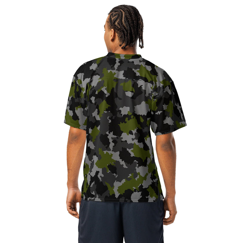 Alpha Jungle CAMO Unisex American Football Jersey
