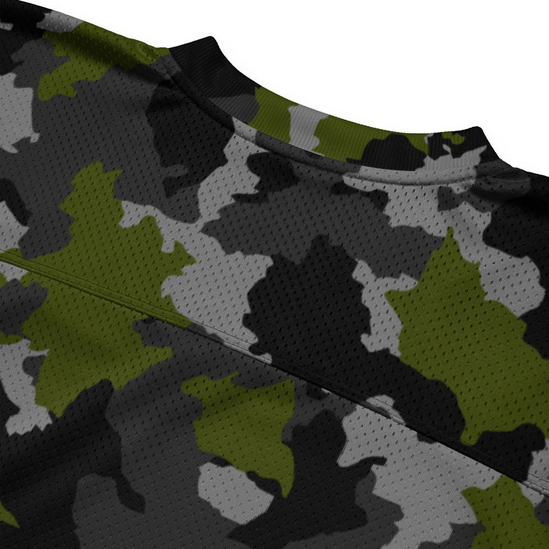 Alpha Jungle CAMO Unisex American Football Jersey