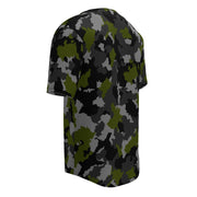 Alpha Jungle CAMO Unisex Baseball Jersey