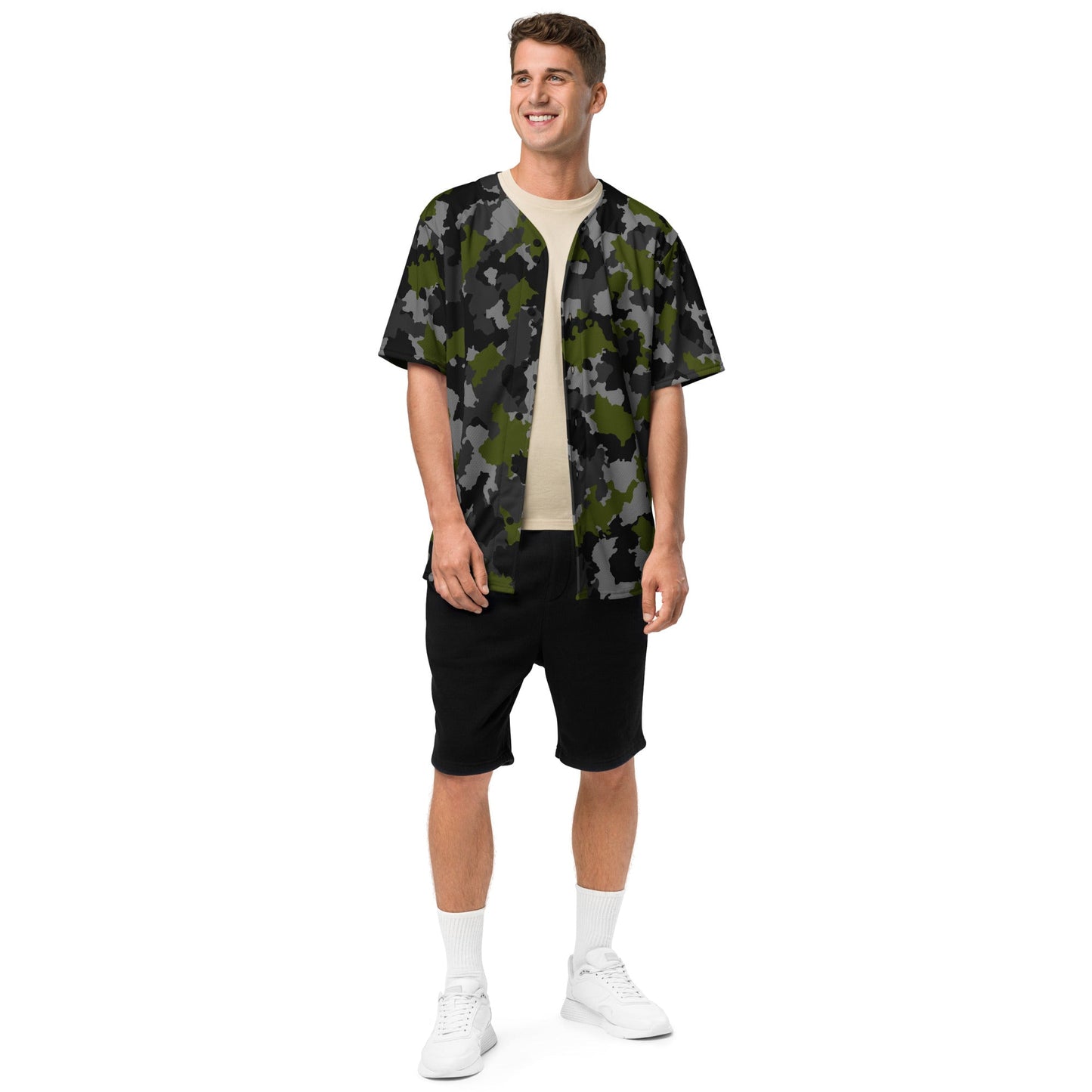 Alpha Jungle CAMO baseball jersey - Baseball Jerseys