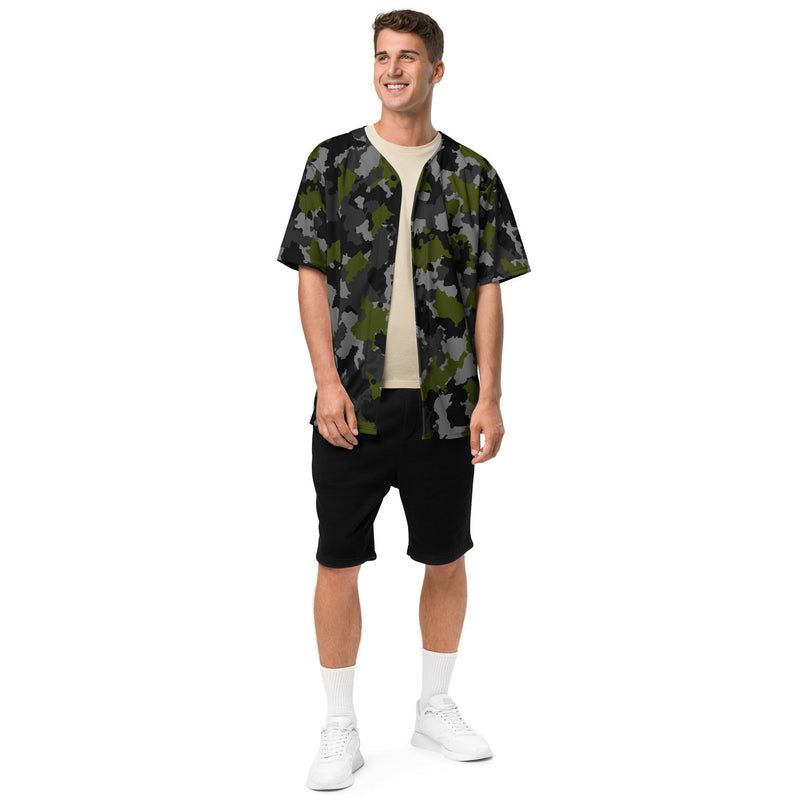 Alpha Jungle CAMO Unisex Baseball Jersey