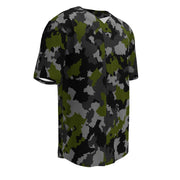 Alpha Jungle CAMO Unisex Baseball Jersey