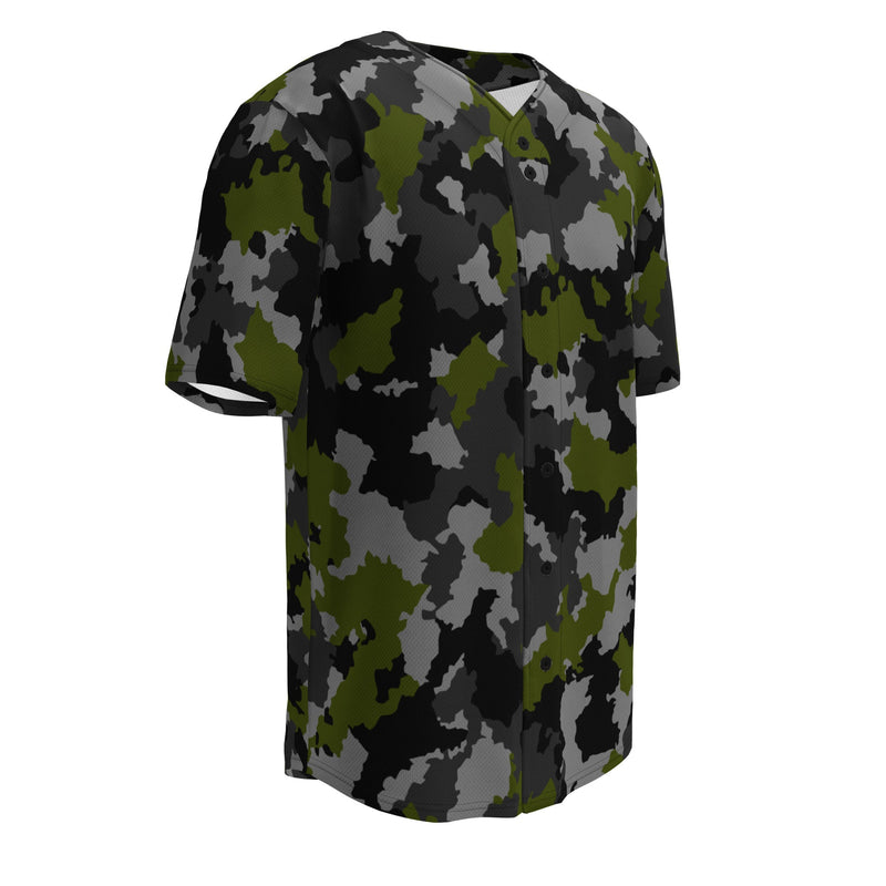 Alpha Jungle CAMO Unisex Baseball Jersey