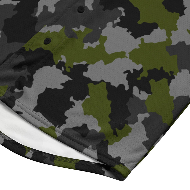 Alpha Jungle CAMO Unisex Baseball Jersey