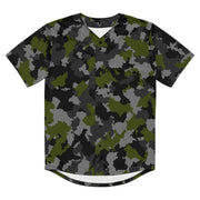 Alpha Jungle CAMO Unisex Baseball Jersey