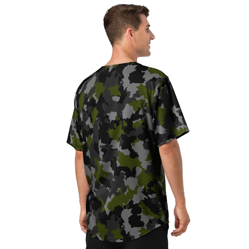Alpha Jungle CAMO Unisex Baseball Jersey