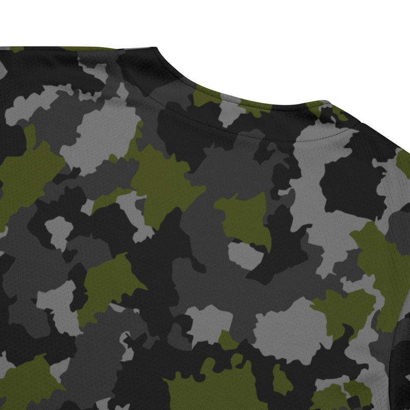 Alpha Jungle CAMO Unisex Baseball Jersey