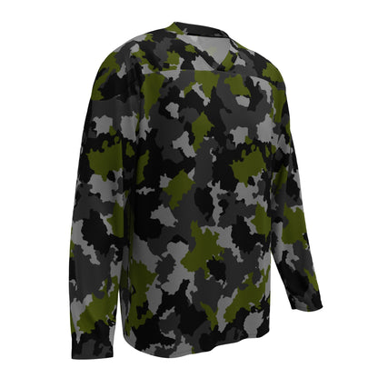 Alpha Jungle CAMO hockey fan jersey - Hockey Jerseys