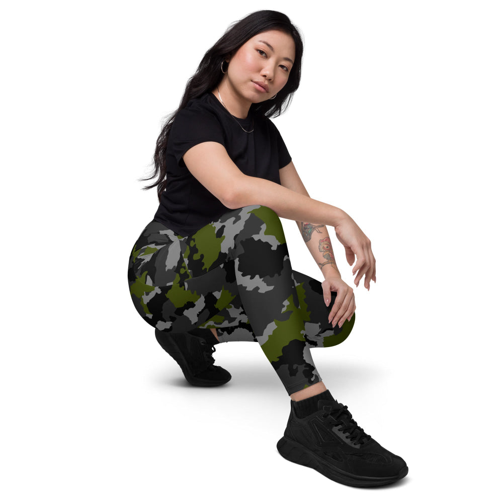 Alpha Jungle CAMO Leggings with pockets - Womens With Pockets