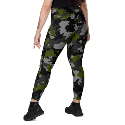 Alpha Jungle CAMO Leggings with pockets - Womens With Pockets