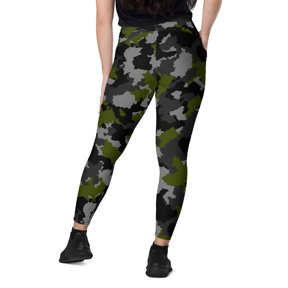 Alpha Jungle CAMO Leggings with pockets - Womens With Pockets