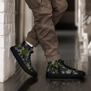 Alpha Jungle CAMO Mens High-Top Canvas Shoes - Black / 5