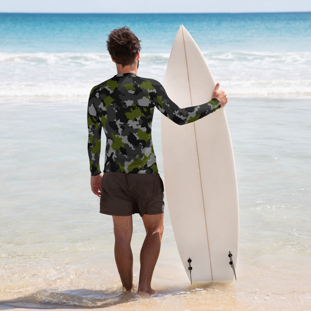 Alpha Jungle CAMO Men’s Rash Guard - Mens