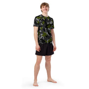 Alpha Jungle CAMO Mens Short-Sleeve Rash Guard - SS