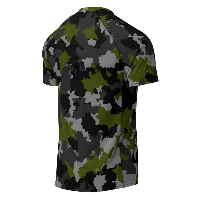 Alpha Jungle CAMO Mens Short-Sleeve Rash Guard - SS