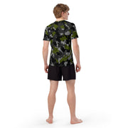Alpha Jungle CAMO Mens Short-Sleeve Rash Guard - SS