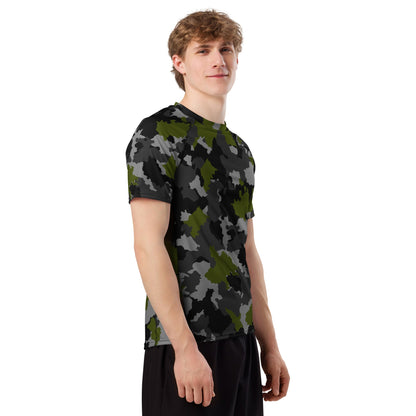 Alpha Jungle CAMO Mens Short-Sleeve Rash Guard - Short-sleeve Guards