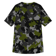 Alpha Jungle CAMO Mens Short-Sleeve Rash Guard - SS