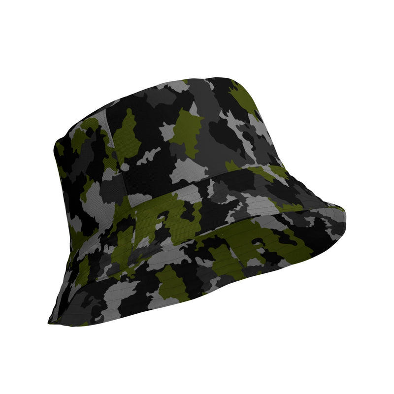 Alpha Jungle CAMO Reversible Bucket Hat - Head
