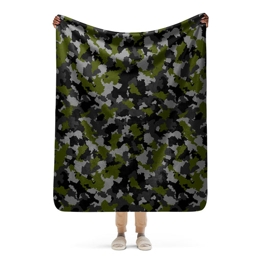 Alpha Jungle CAMO Sherpa Blanket - 50″×60″