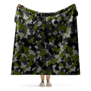 Alpha Jungle CAMO Sherpa Blanket - 60″×80″