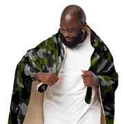 Alpha Jungle CAMO Sherpa Blanket