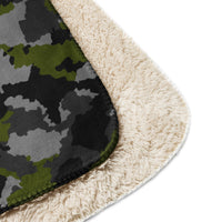 Alpha Jungle CAMO Sherpa blanket - Blanket