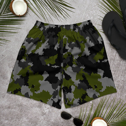 Alpha Jungle CAMO Unisex Athletic Long Shorts
