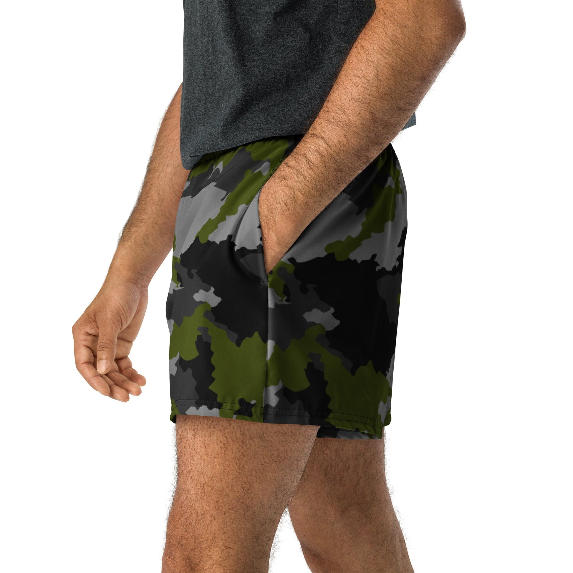 Alpha Jungle CAMO Unisex Athletic Shorts - XS