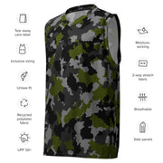 Alpha Jungle CAMO Unisex Basketball Jersey