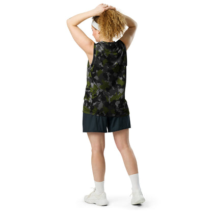 Alpha Jungle CAMO unisex basketball jersey - Unisex Basketball Jersey