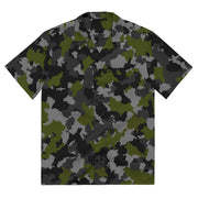 Alpha Jungle CAMO Unisex Short-Sleeve Button Shirt - 2XS - Button-Up
