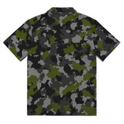 Alpha Jungle CAMO Unisex Short-Sleeve Button Shirt - Button-Up