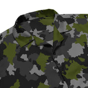 Alpha Jungle CAMO Unisex Short-Sleeve Button Shirt - Button-Up
