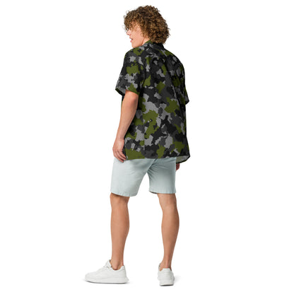 Alpha Jungle CAMO Unisex button shirt - Button Shirt