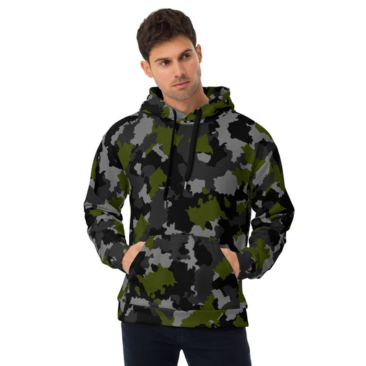 Alpha Jungle CAMO Unisex Hoodie - 2XS - Hoodies