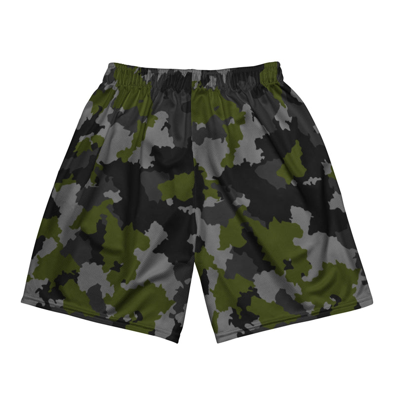 Alpha Jungle CAMO Unisex Mesh Shorts