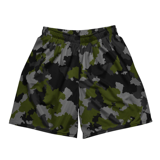 Alpha Jungle CAMO Unisex Mesh Shorts - 2XS