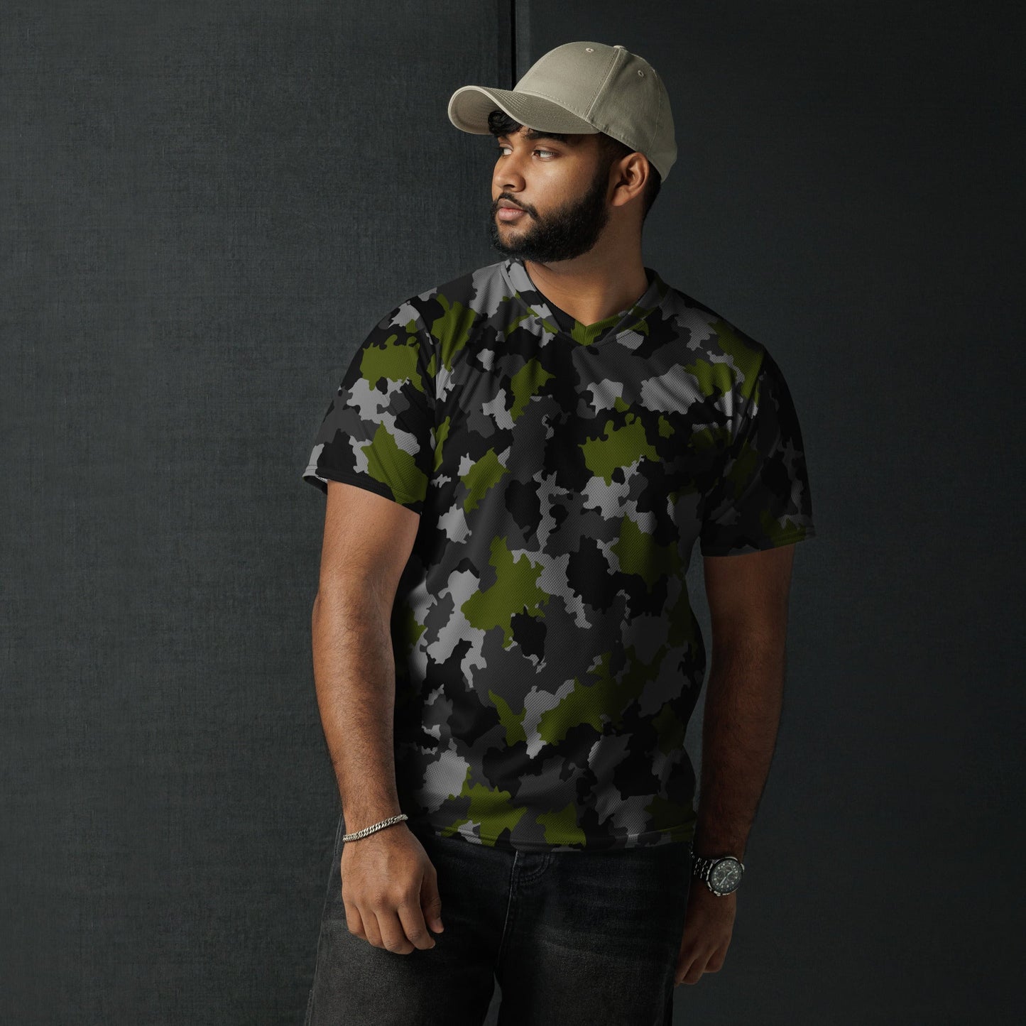 Alpha Jungle CAMO unisex sports jersey - Sports Jerseys