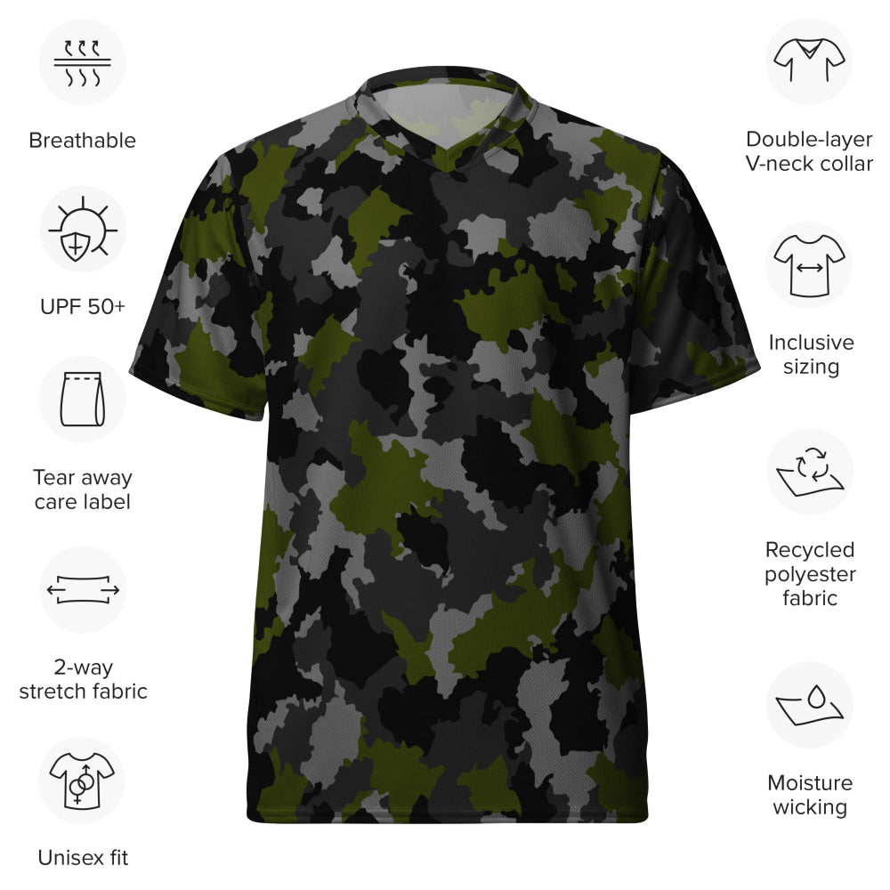 Alpha Jungle CAMO unisex sports jersey - Unisex Sports Jersey