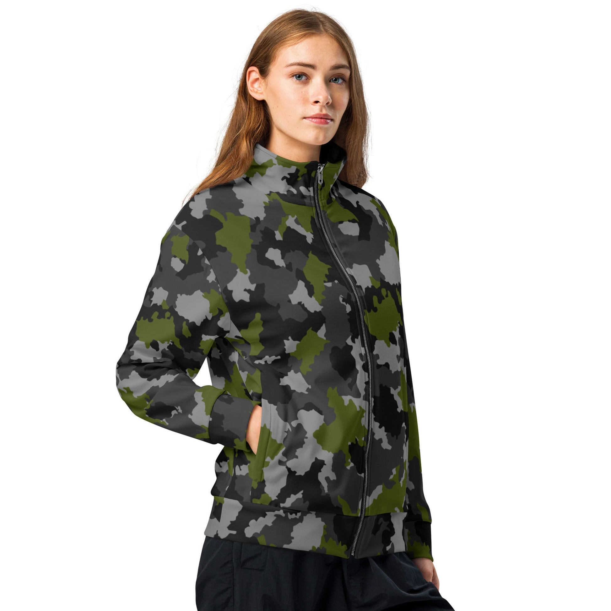 Alpha Jungle CAMO Unisex track jacket - Track Jackets
