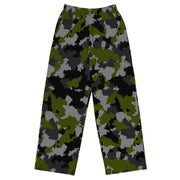 Alpha Jungle CAMO Unisex Wide-Leg Leisure Pants - 2XS - Pant