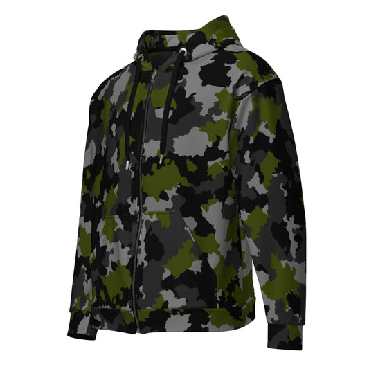 Alpha Jungle CAMO Unisex zip hoodie - 2XS