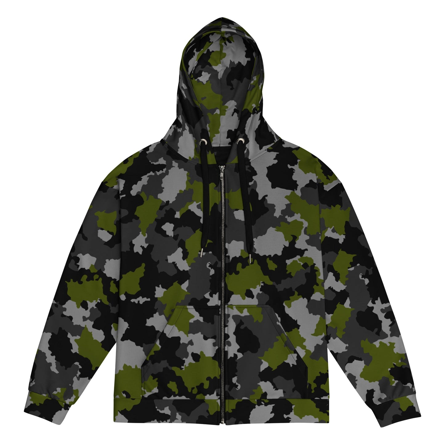 Alpha Jungle CAMO Unisex zip hoodie - 2XS - Zip Hoodies